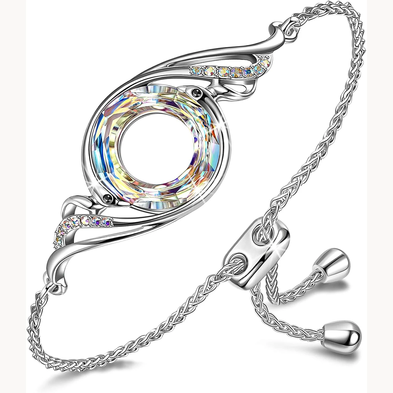 Kate Lynn Rise From the Ashes Phoenix slider bracelet
